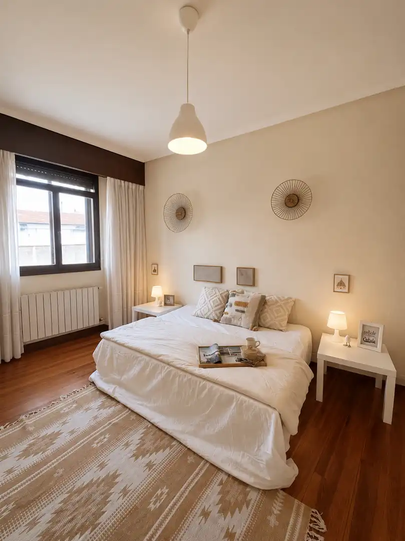 Bedroom of Flat for sale in Bilbao   with Heating and Terrace