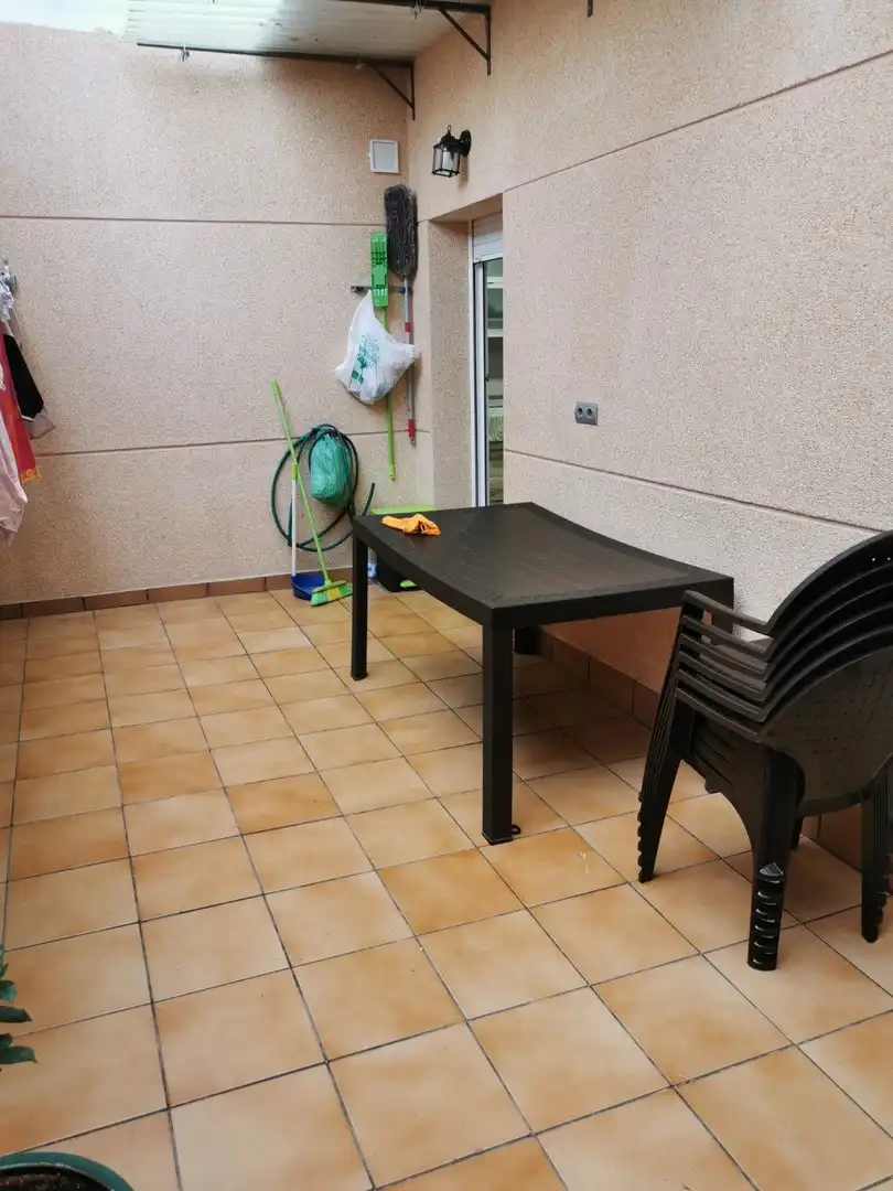 Terrasse von Wohnung zum Verkauf in Mollet del Vallès mit Klimaanlage, Parkett und Abstellraum