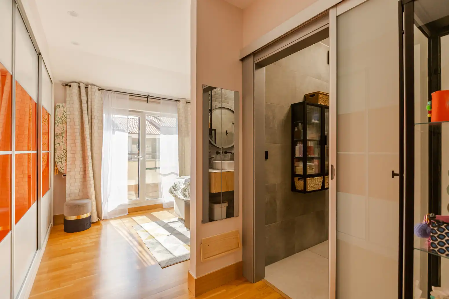 Habitación de Casa adosada en venta en Valle de Elorz / Elortzibar con Aire acondicionado, Calefacción y Jardín privado