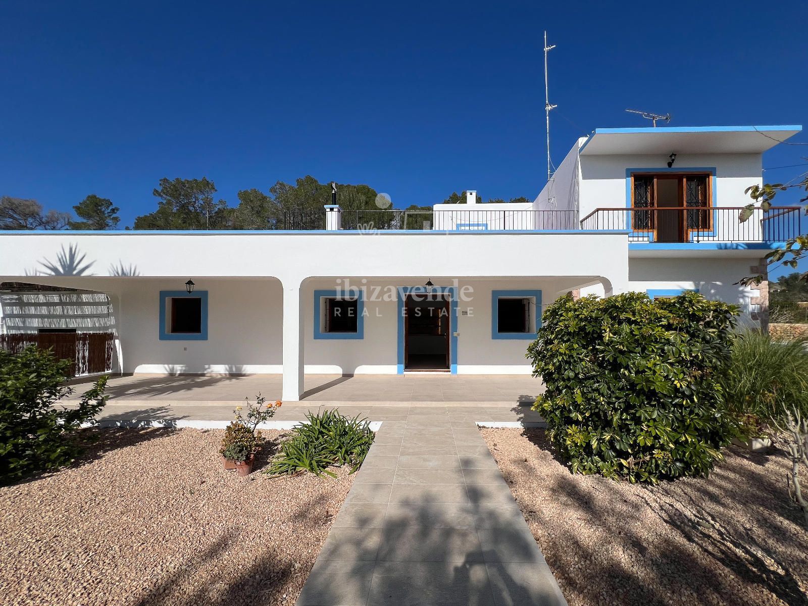 Exterior view of House or chalet to rent in Santa Eulària des Riu  with Air Conditioner, Heating and Terrace
