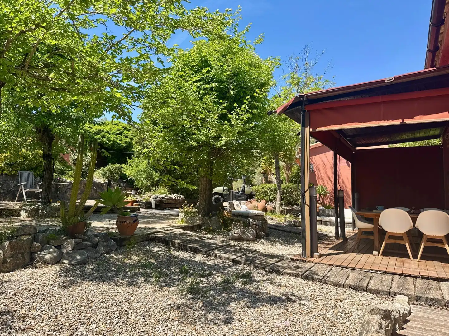 Terrassa de Casa o xalet en venda en Olivella amb Calefacció, Jardí privat i Terrassa