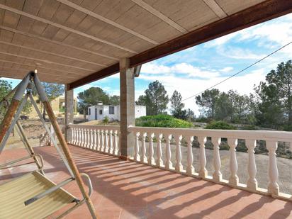 Terrassa de Finca rústica en venda en Montroy amb Calefacció, Jardí privat i Terrassa