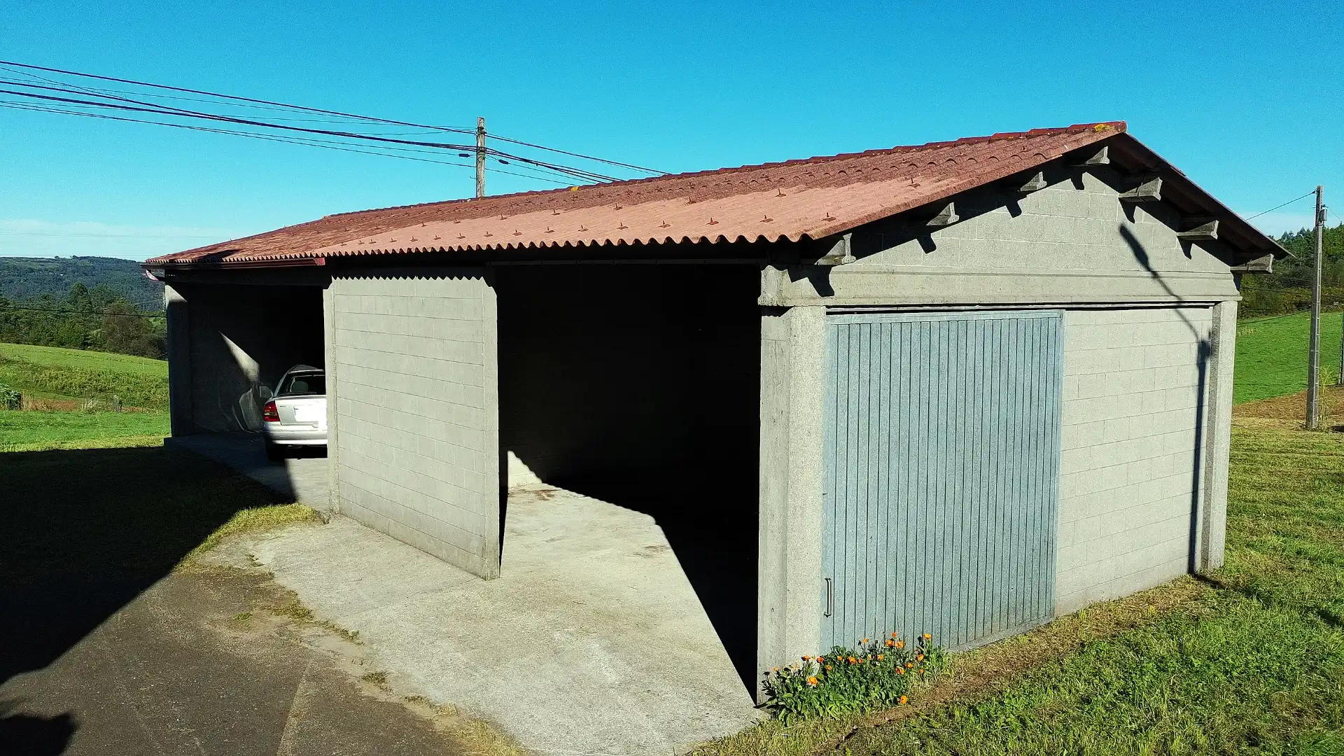 Parking of Houses for sale in Cerceda  with Private garden and Oven