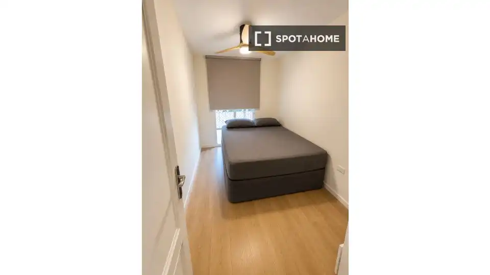 Bedroom of Flat for rent in Godella  with Air Conditioner, Heating and Furnished
