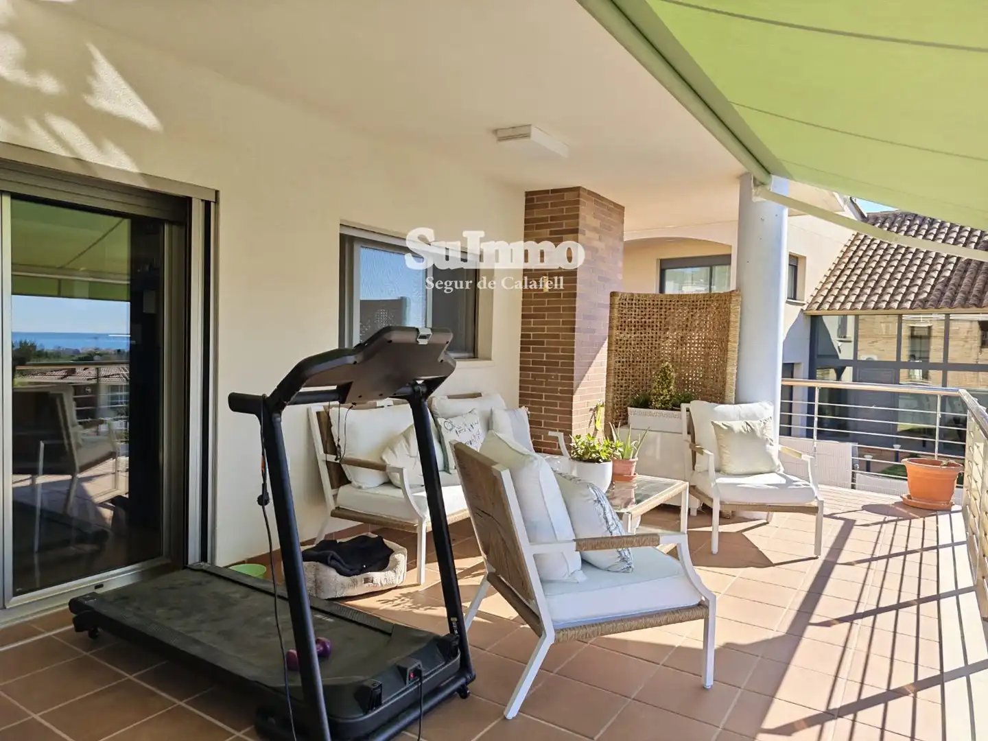 Terraza de Casa o chalet en venta en Calafell con Aire acondicionado, Calefacción y Jardín privado