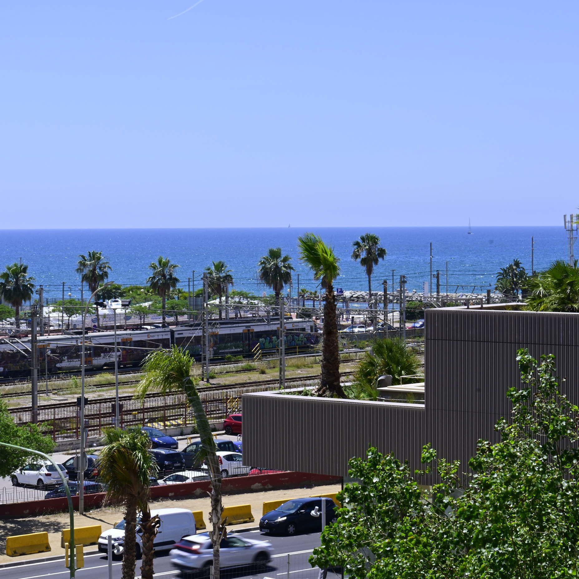 Exterior view of Flat for sale in Mataró  with Air Conditioner, Heating and Terrace