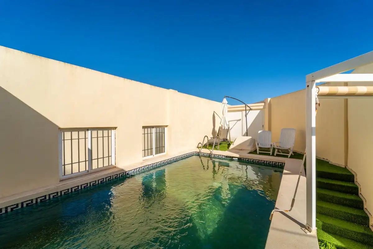 Schwimmbecken von Dachboden zum Verkauf in Torremolinos mit Klimaanlage, Terrasse und Schwimmbad