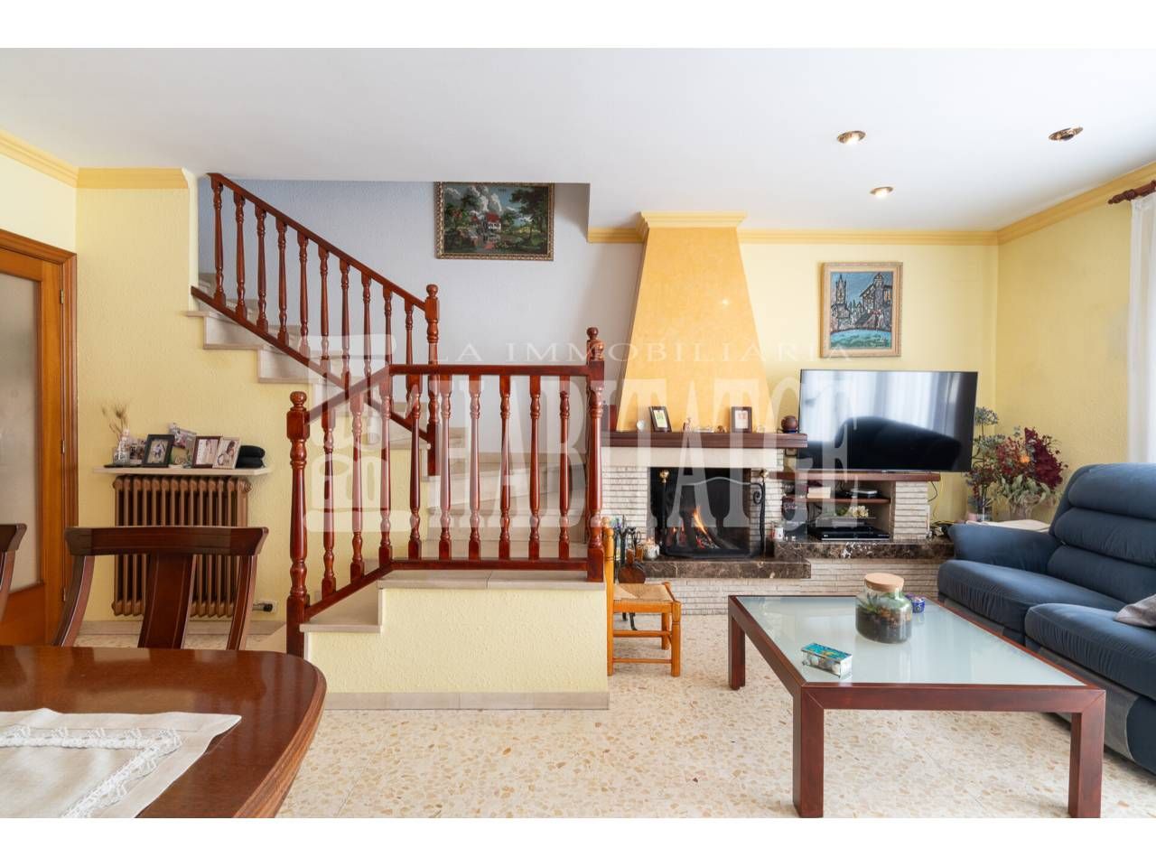 Sala de estar de Casa o chalet en venta en Vic con Aire acondicionado, Calefacción y Jardín privado