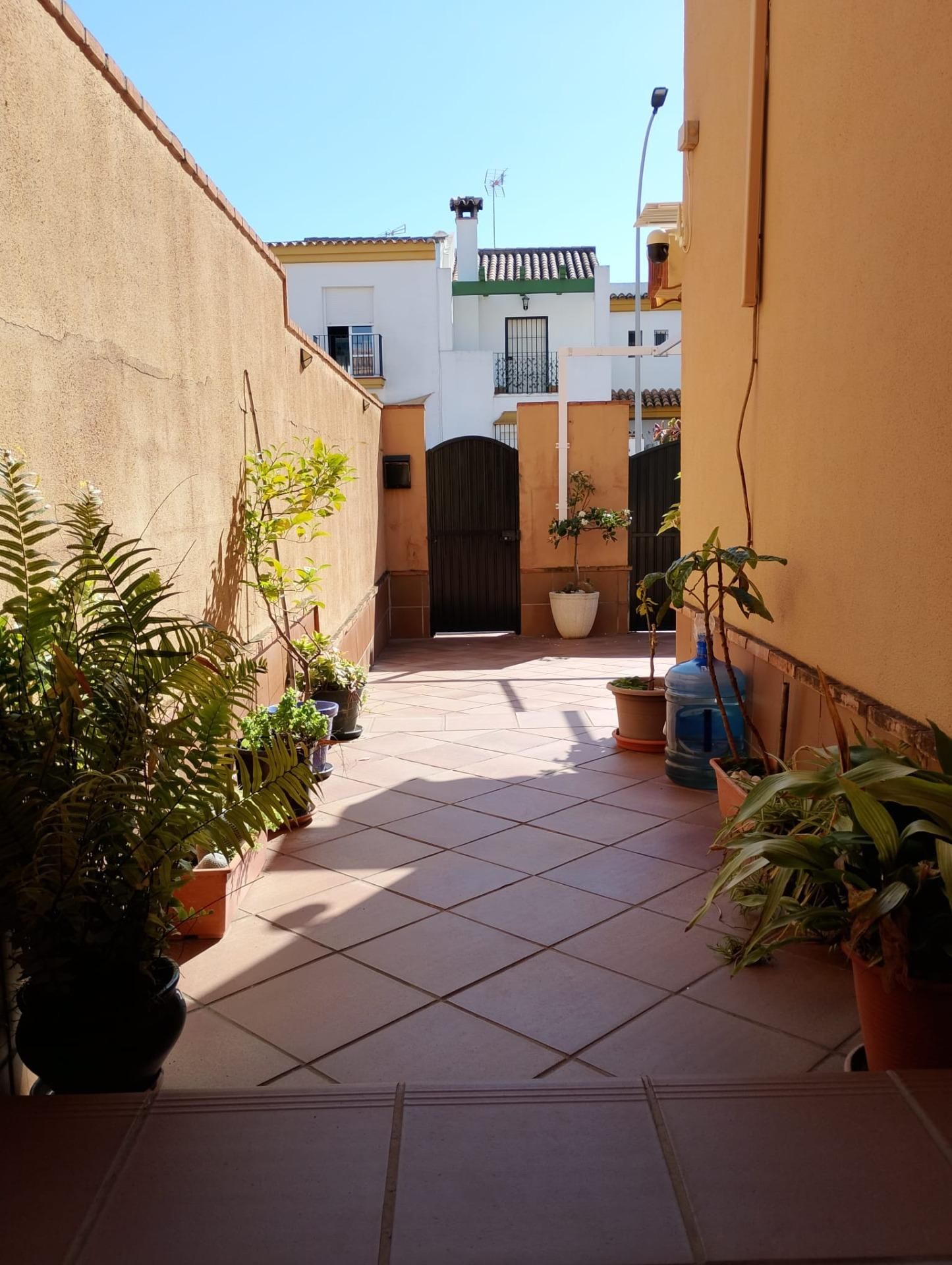 Jardín de Casa adosada en venta en Chiclana de la Frontera