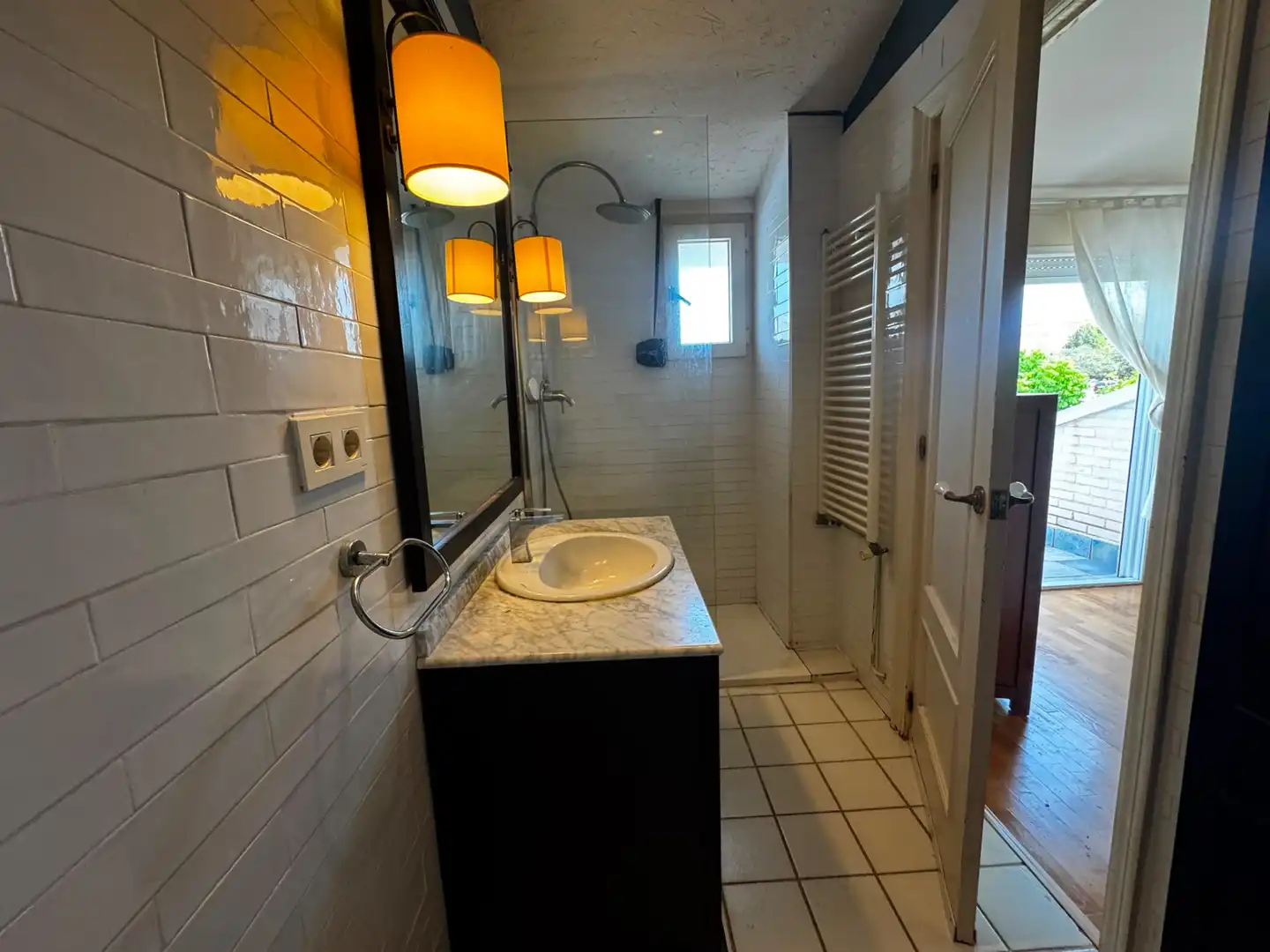 Bany de Casa o xalet de lloguer en Alicante / Alacant amb Aire condicionat, Jardí privat i Parquet