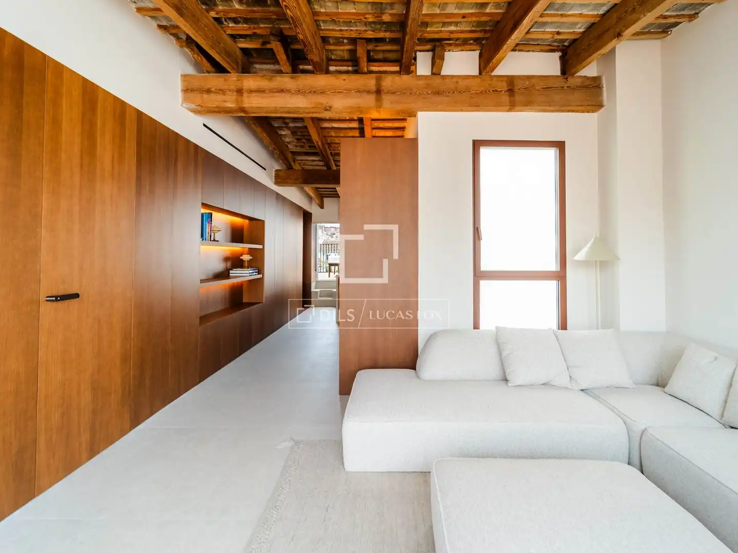 Sala de estar de Ático de alquiler en Valencia con Aire acondicionado, Calefacción y Terraza