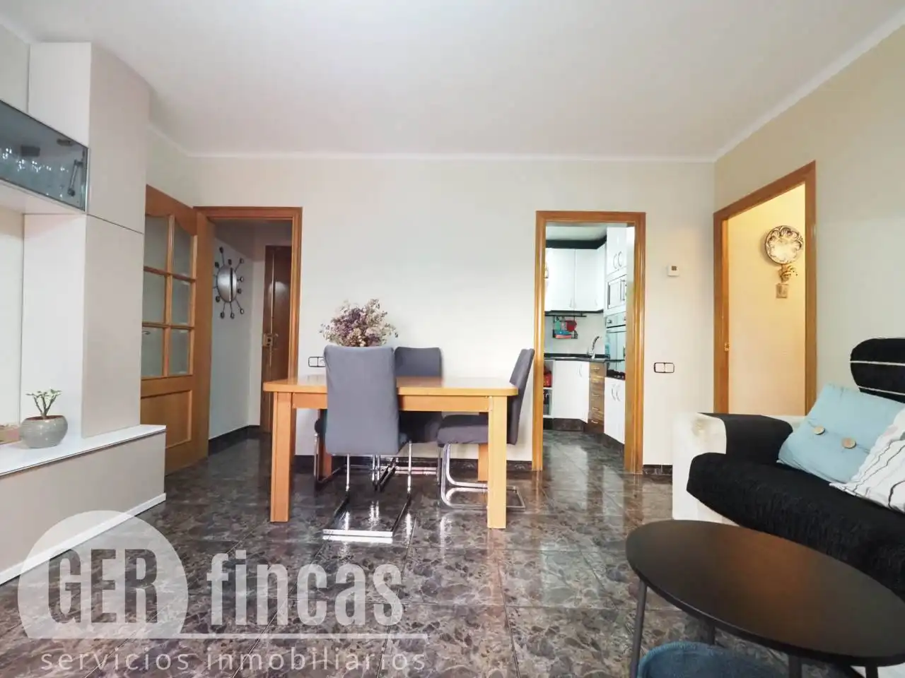 Küche von Wohnung zum Verkauf in Terrassa mit Heizung und Alarm