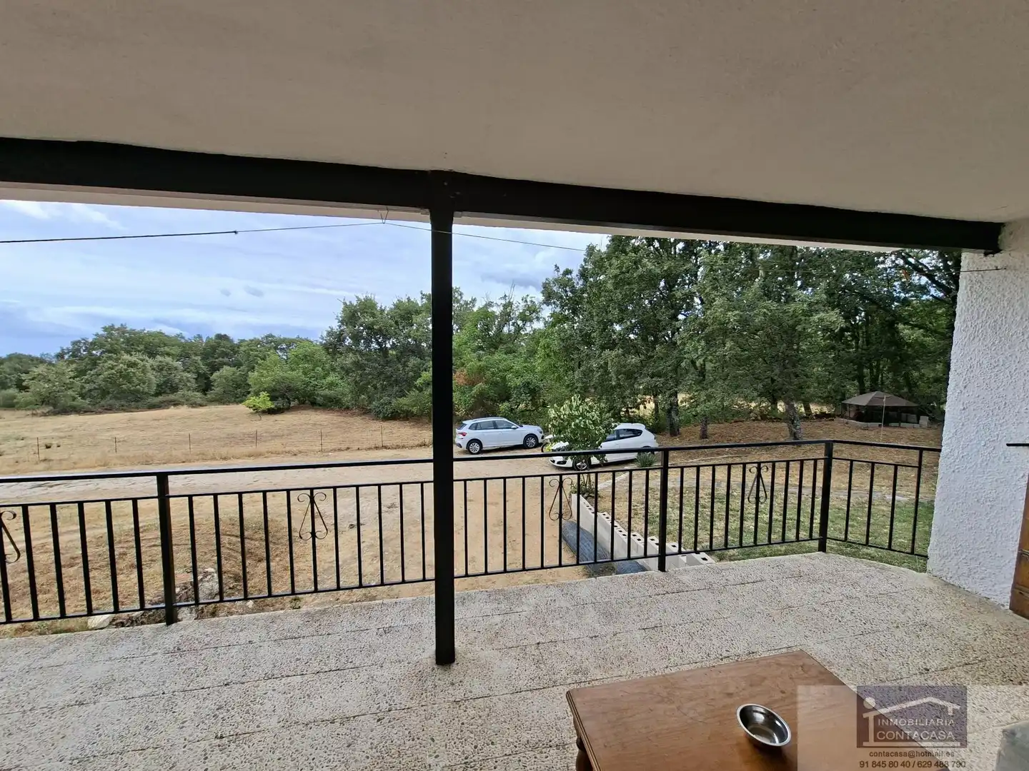 Terrassa de Finca rústica en venda en Bustarviejo amb Calefacció i Terrassa