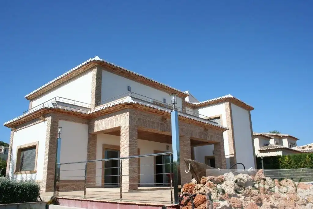 Exterior view of Houses for sale in Jávea / Xàbia  with Air Conditioner, Heating and Storage room