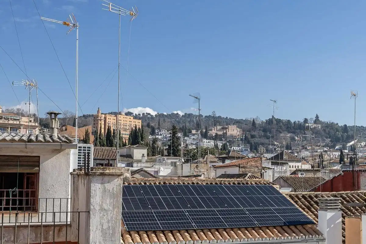 Exterior view of Flat for sale in Granada  with Air Conditioner, Terrace and Balcony