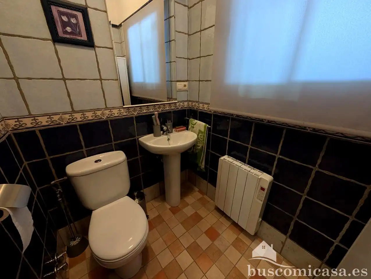 Baño de Casa o chalet en venta en Baños de la Encina con Aire acondicionado, Calefacción y Terraza