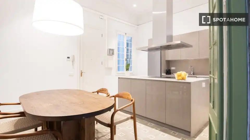 Appartamento con terrazza in affitto a Eixample