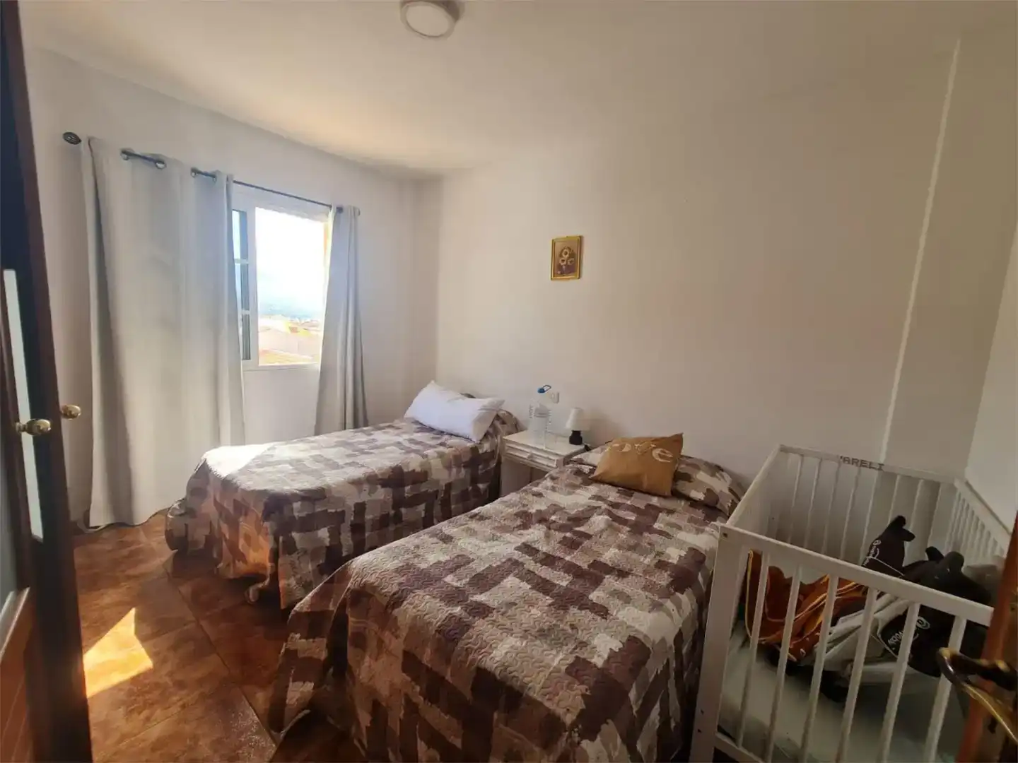 Schlafzimmer von Einfamilien-Reihenhaus zur Miete in La Orotava mit Möbliert, Ofen und Waschmaschine