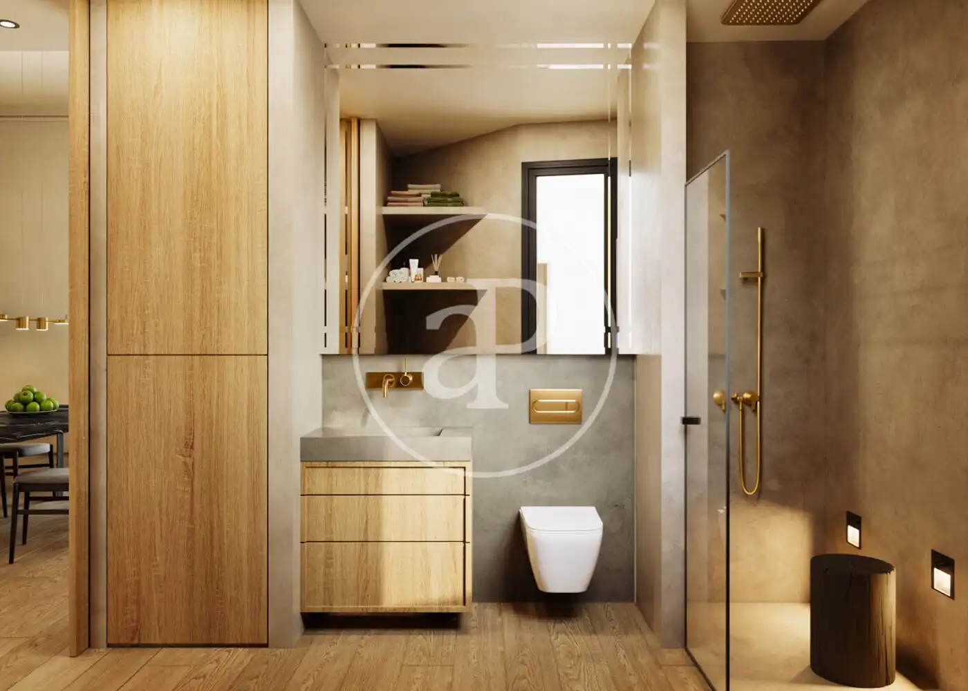 Bathroom of Flat for sale in Barcelona  with Air Conditioner, Heating and Terrace