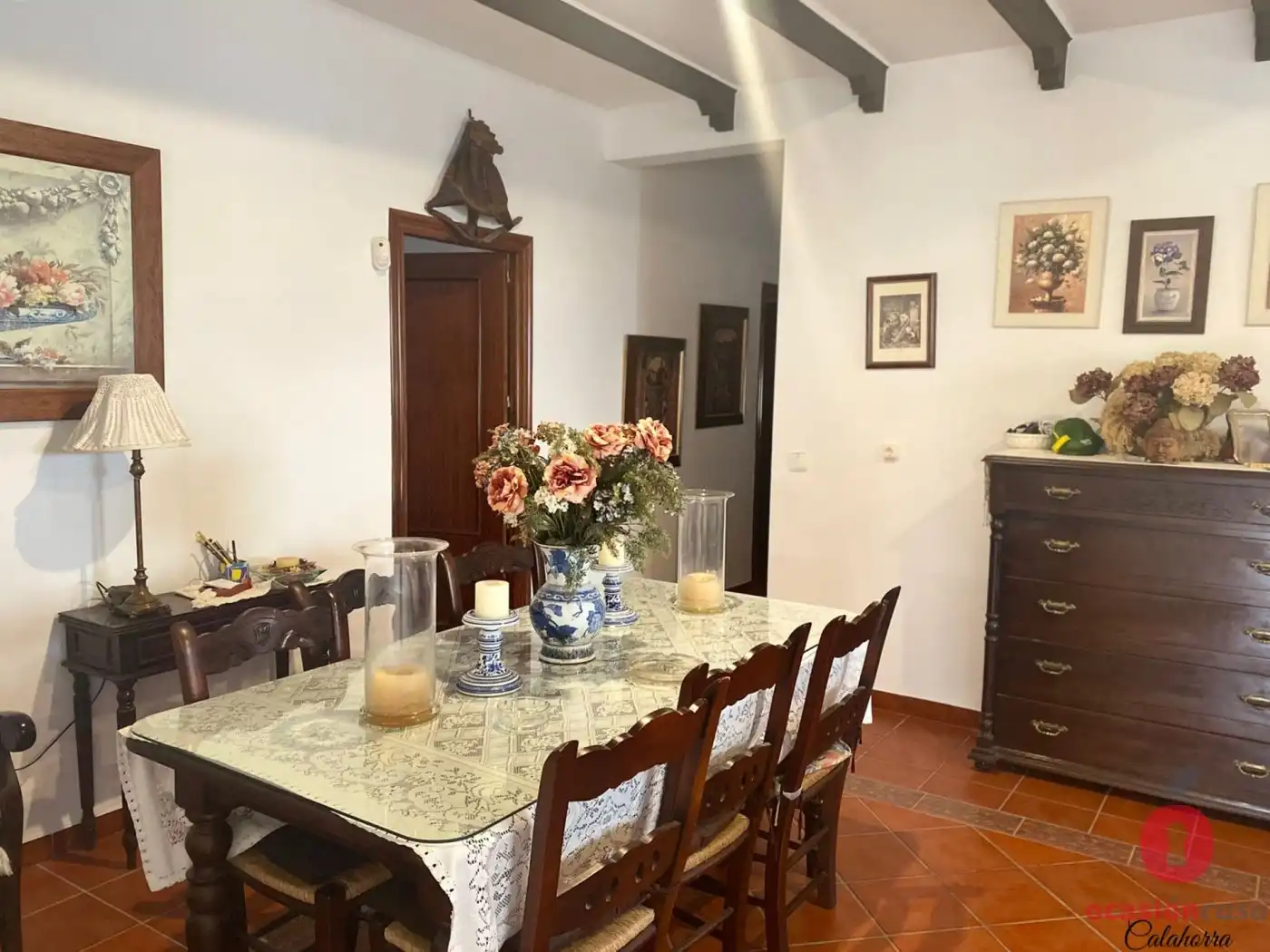 Dining room of Country homes for sale in La Carlota  with Air Conditioner, Heating and Storage room