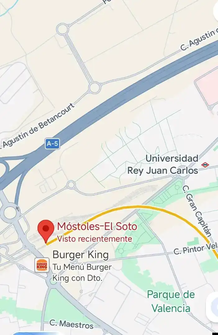 Vista exterior de Planta baixa en venda en Móstoles