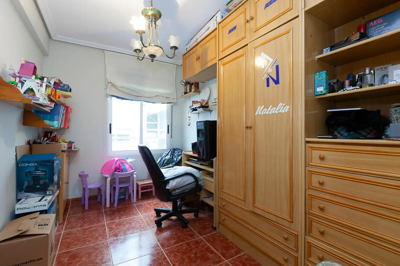 Bedroom of Flat for sale in Alicante / Alacant  with Air Conditioner and Balcony