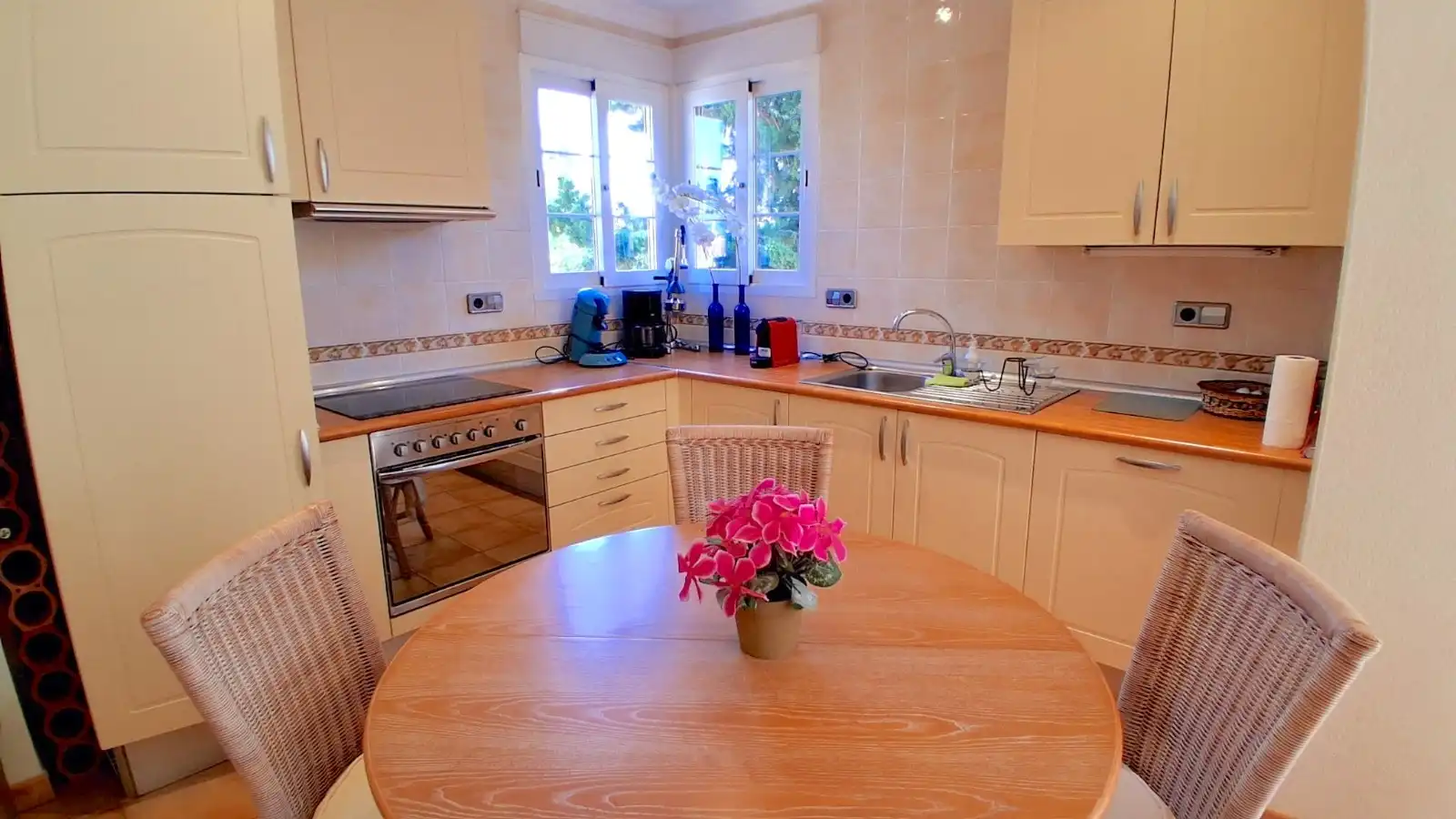 Kitchen of Houses for sale in L'Alfàs del Pi  with Air Conditioner, Heating and Private garden
