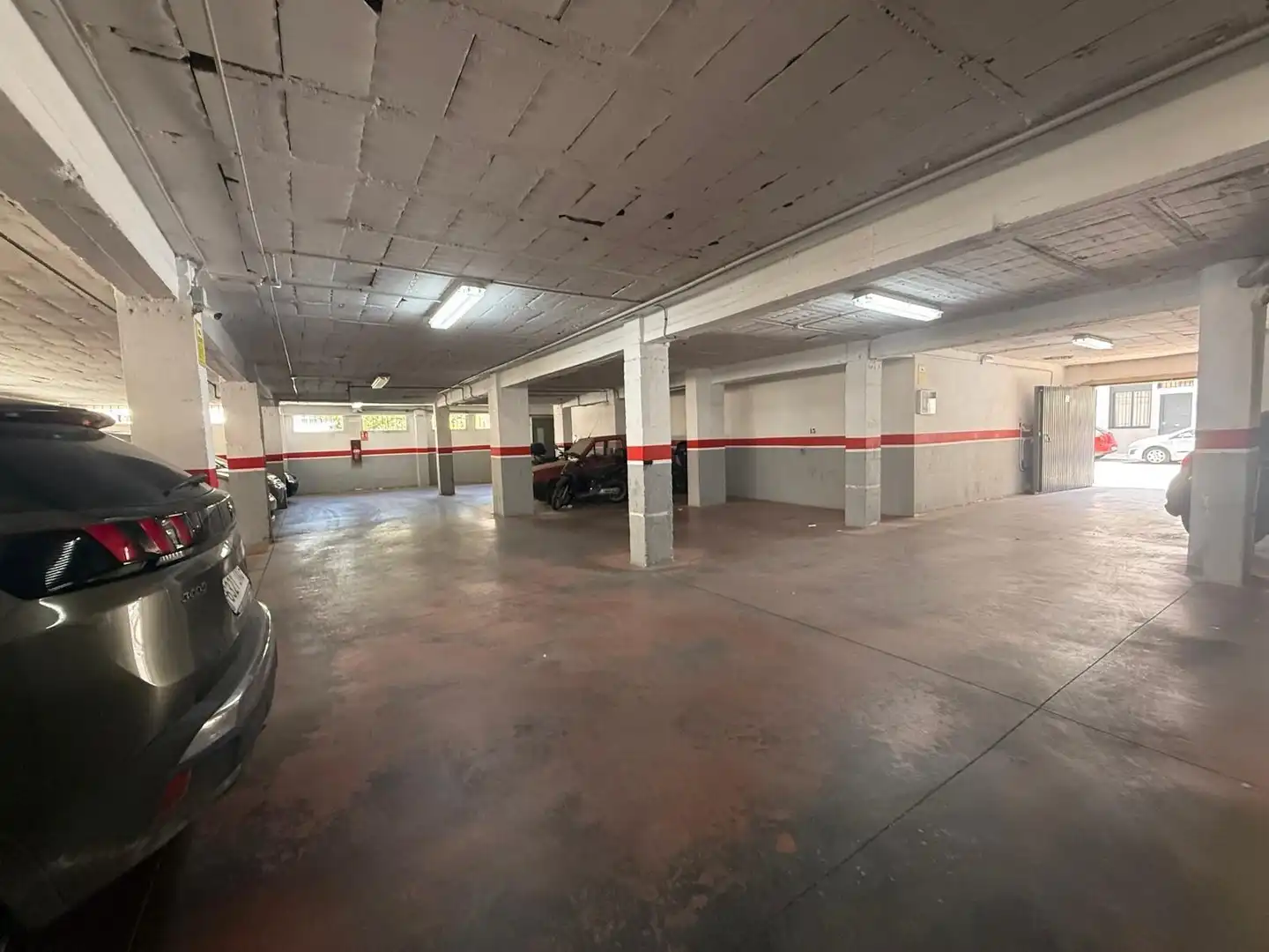 Parking of Flat for sale in Málaga  with Terrace, Furnished and Balcony