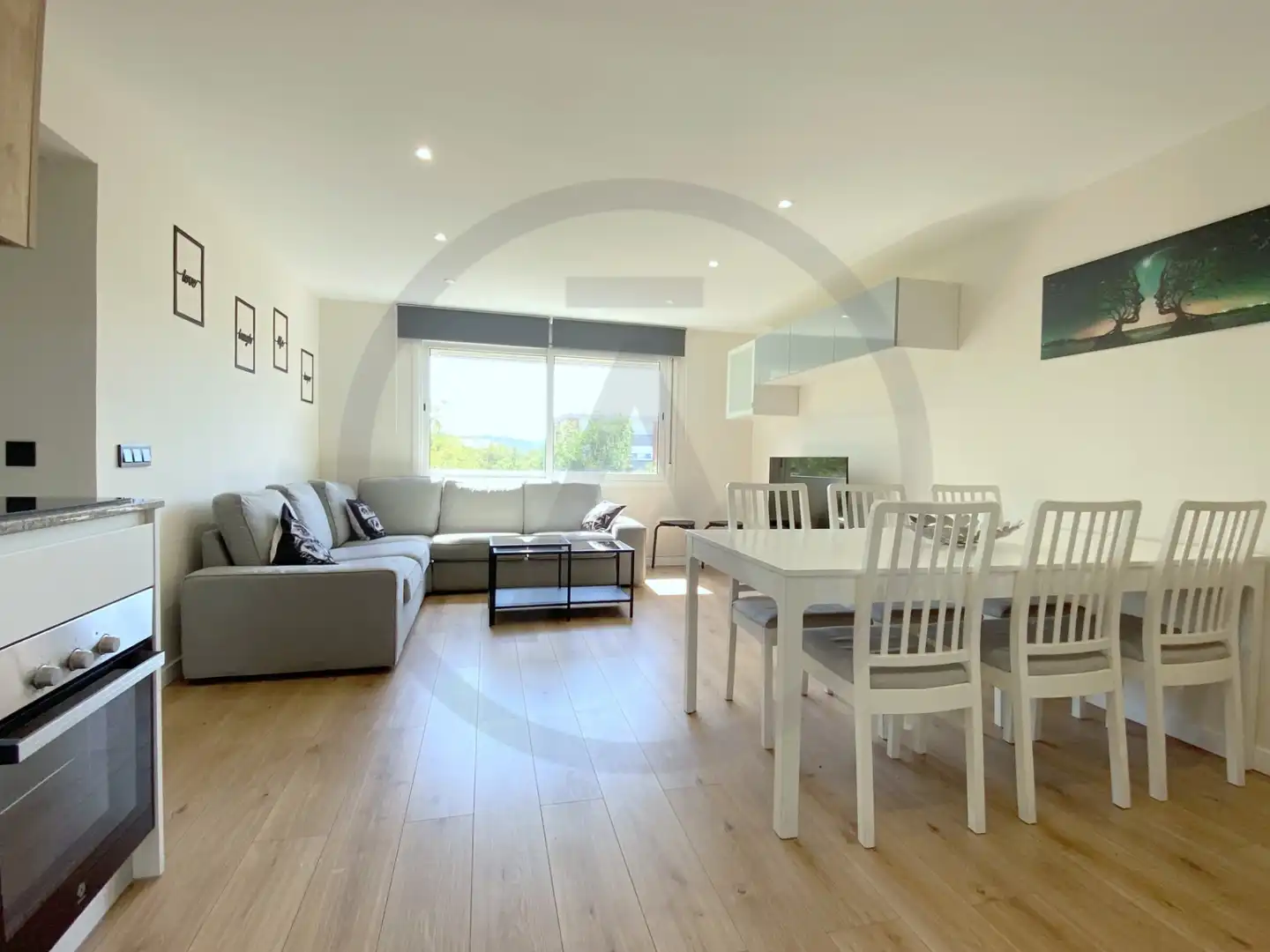 Sala de estar de Piso en venta en Terrassa con Aire acondicionado, Calefacción y Parquet