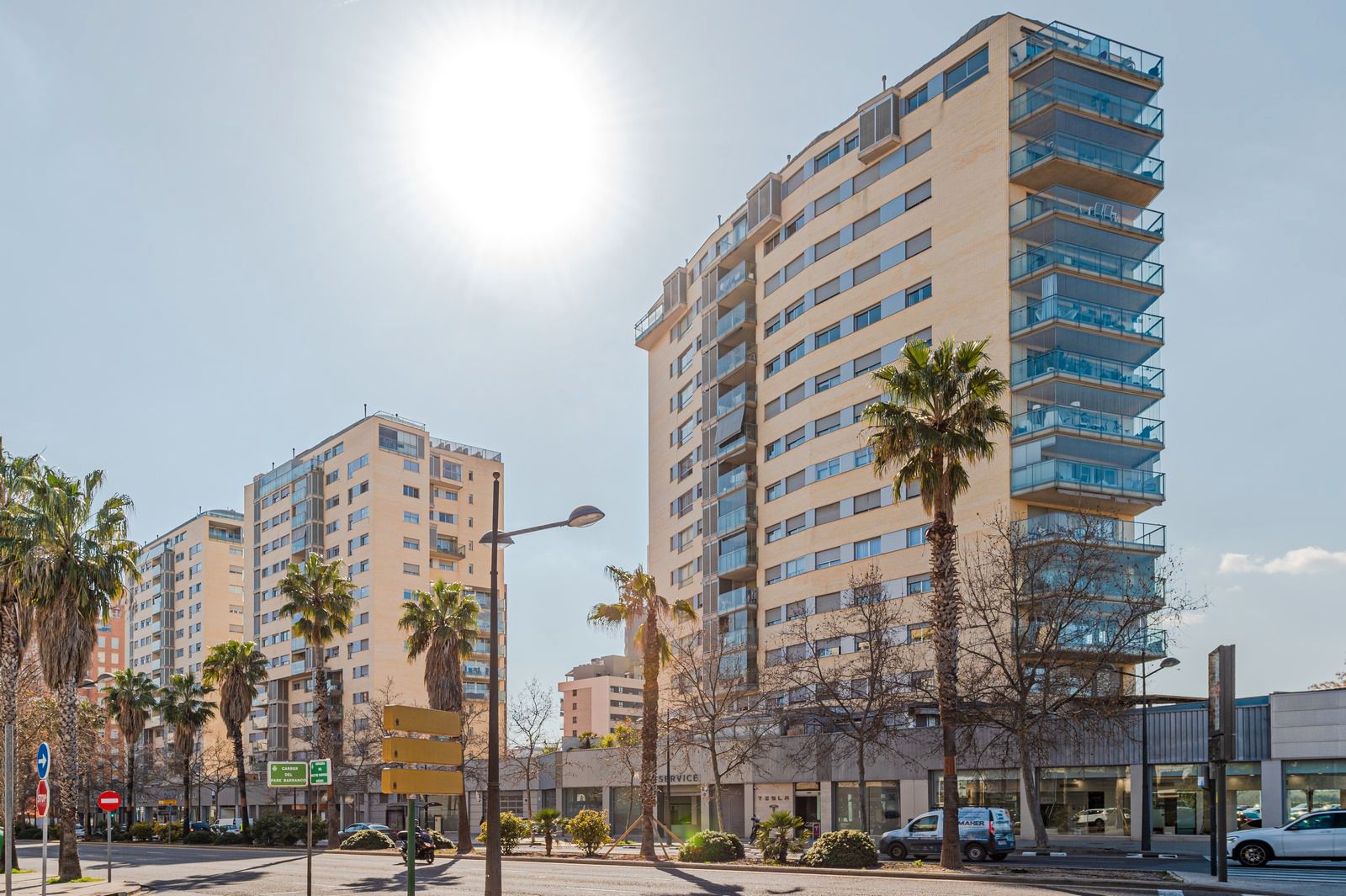 Exterior view of Garage to rent in  Valencia Capital