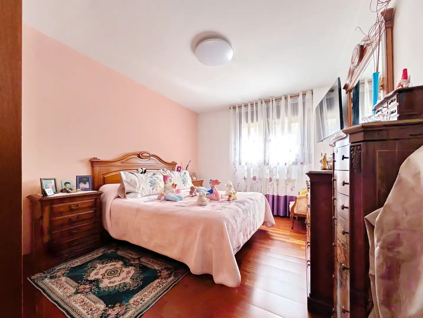 Bedroom of Ground floor for sale in Sant Pau de Segúries  with Heating, Parquet flooring and Terrace