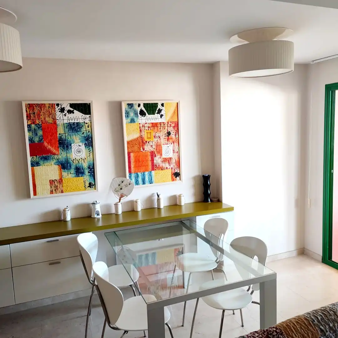 Comedor de Ático en venta en Fuengirola con Aire acondicionado, Terraza y Amueblado