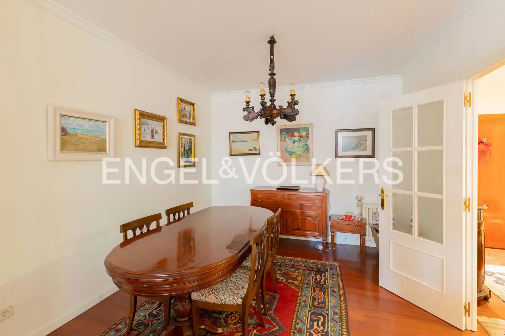 Esszimmer von Wohnung zum Verkauf in Madrid mit Heizung und Terrasse