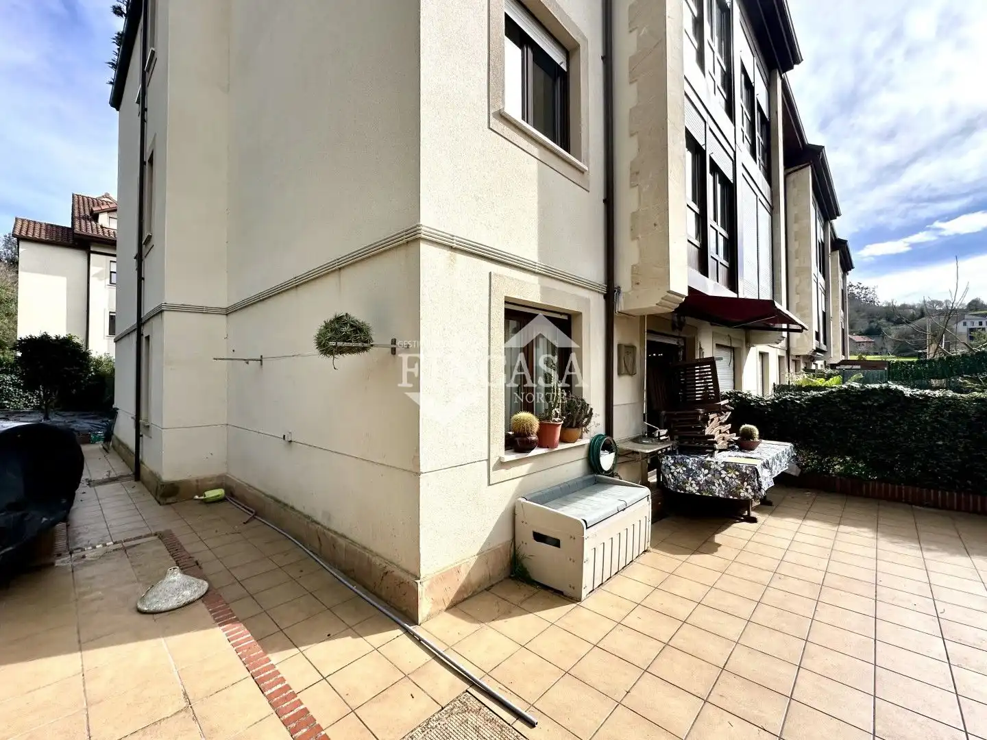 Exterior view of Flat for sale in Limpias  with Heating, Private garden and Terrace