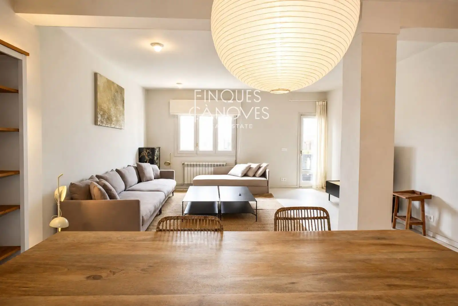 Living room of Flat for sale in Girona  with Air Conditioner, Heating and Terrace
