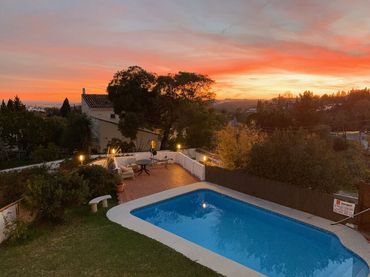 Chalet con piscina en venta en Mijas pueblo