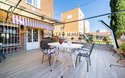 Terrace of House or chalet for sale in  Madrid Capital  with Air Conditioner, Terrace and Swimming Pool