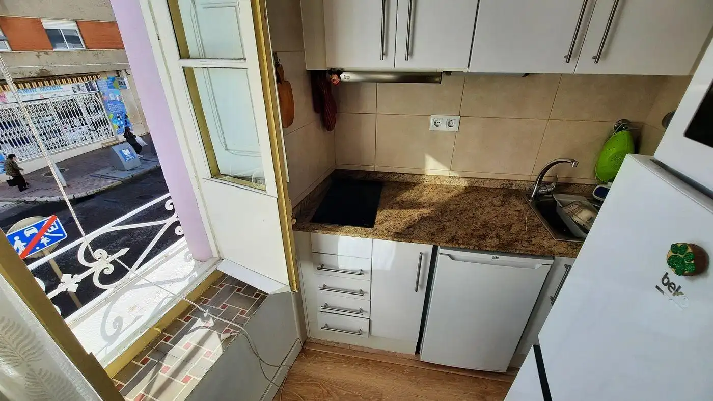 Kitchen of Apartments for sale in La Ràpita  with Air Conditioner, Parquet flooring and Furnished