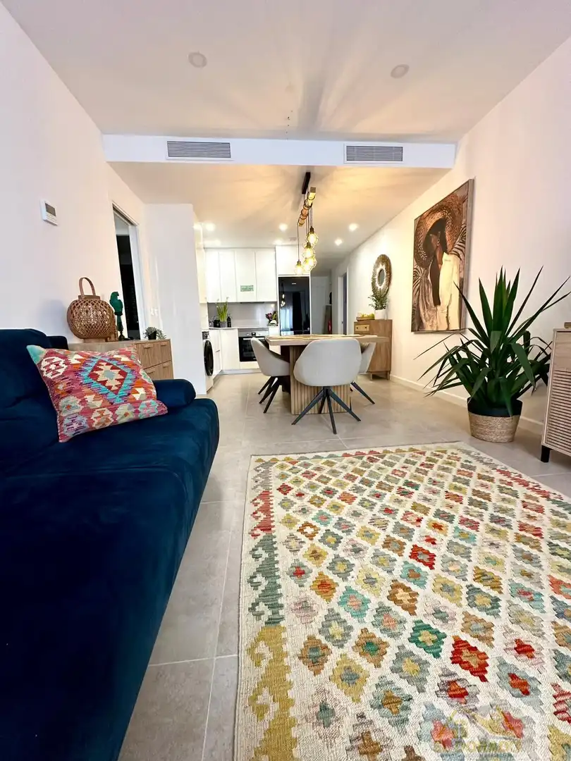 Sala de estar de Apartamento en venta en San Javier con Aire acondicionado, Calefacción y Terraza