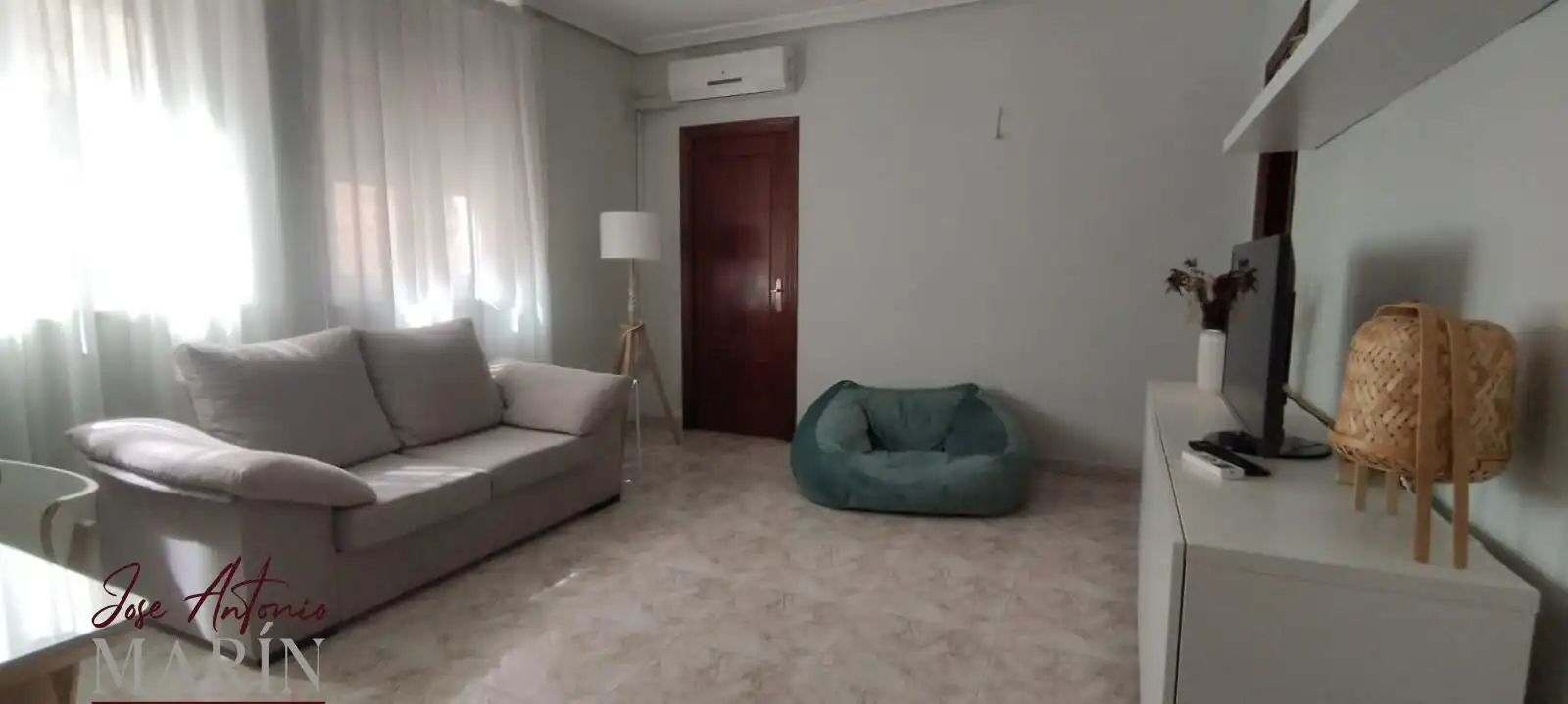 Sala de estar de Apartamento en venta en Badajoz Capital con Aire acondicionado y Amueblado