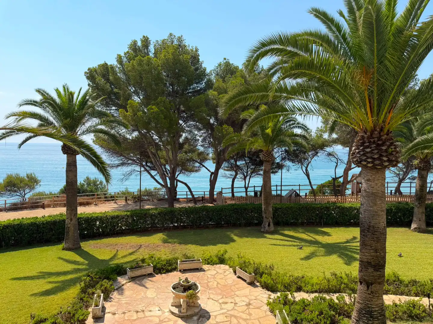 Garden of Flat for sale in Mont-roig del Camp  with Heating, Terrace and Furnished