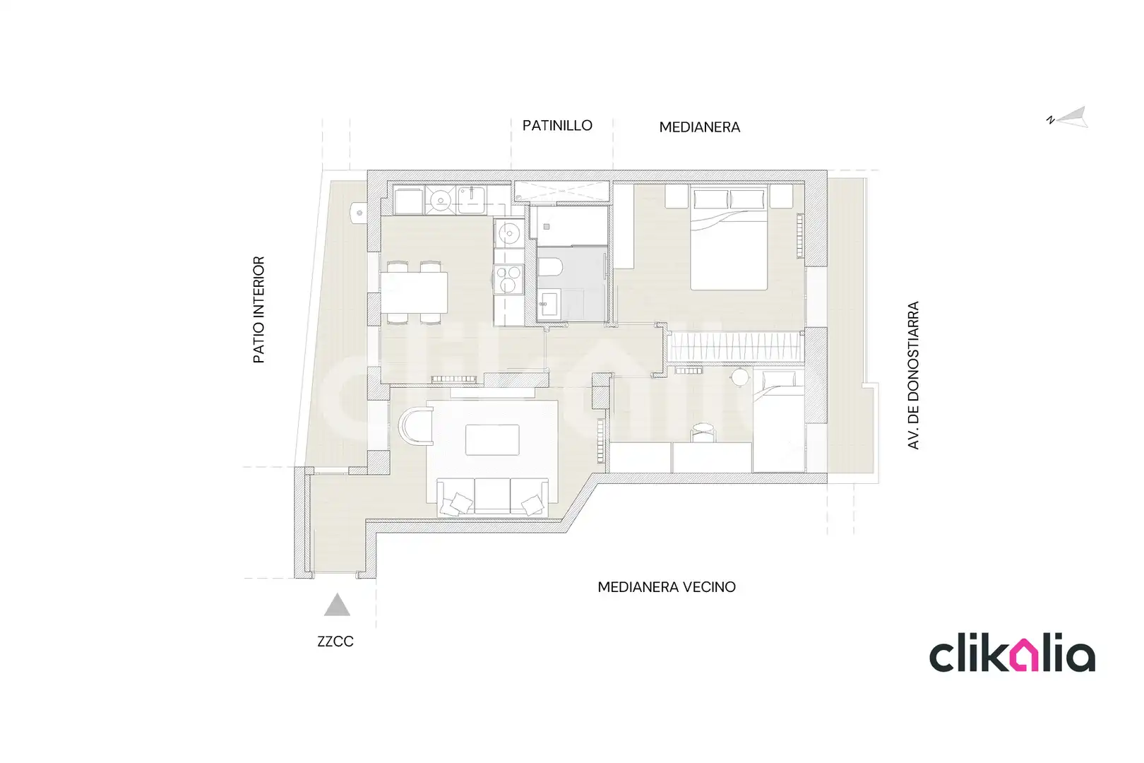 Flat with lift for sale in Ciudad Lineal, imagen 27