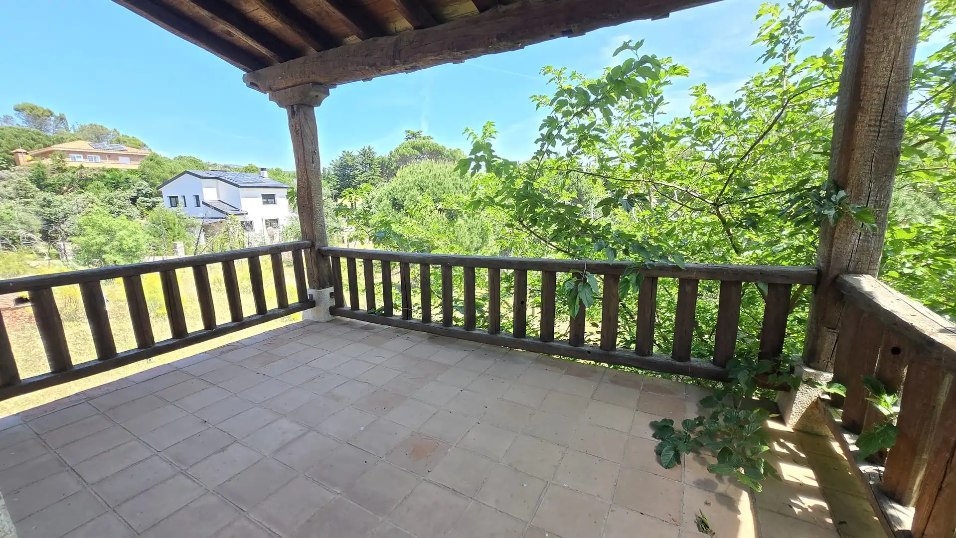 Terraza de Casa o chalet en venta en Torrelodones con Jardín privado y Piscina