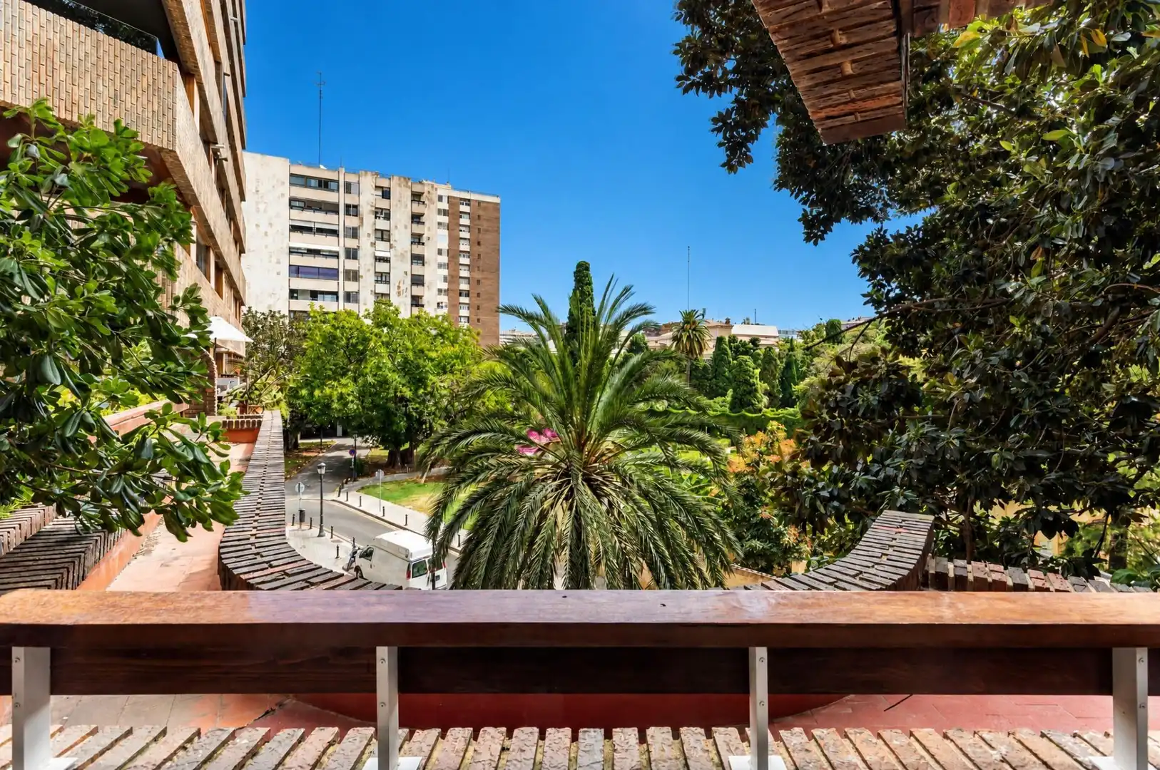 Terraza de Piso de alquiler en Valencia con Aire acondicionado, Calefacción y Terraza