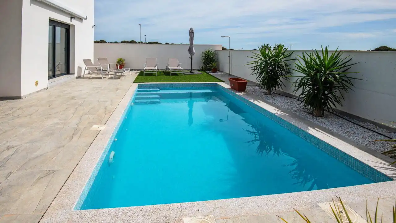 Piscina de Casa o chalet en venta en Pilar de la Horadada con Calefacción, Terraza y Piscina