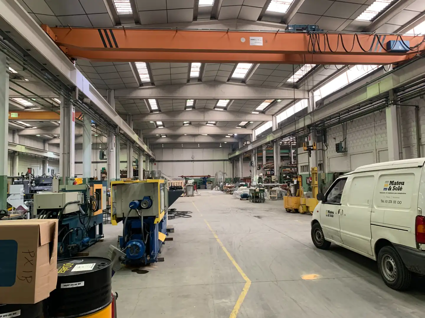 Nave industrial de alquiler en Barcelona con Alarma