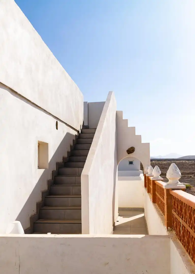 Exterior view of Houses for sale in La Oliva  with Private garden and Terrace