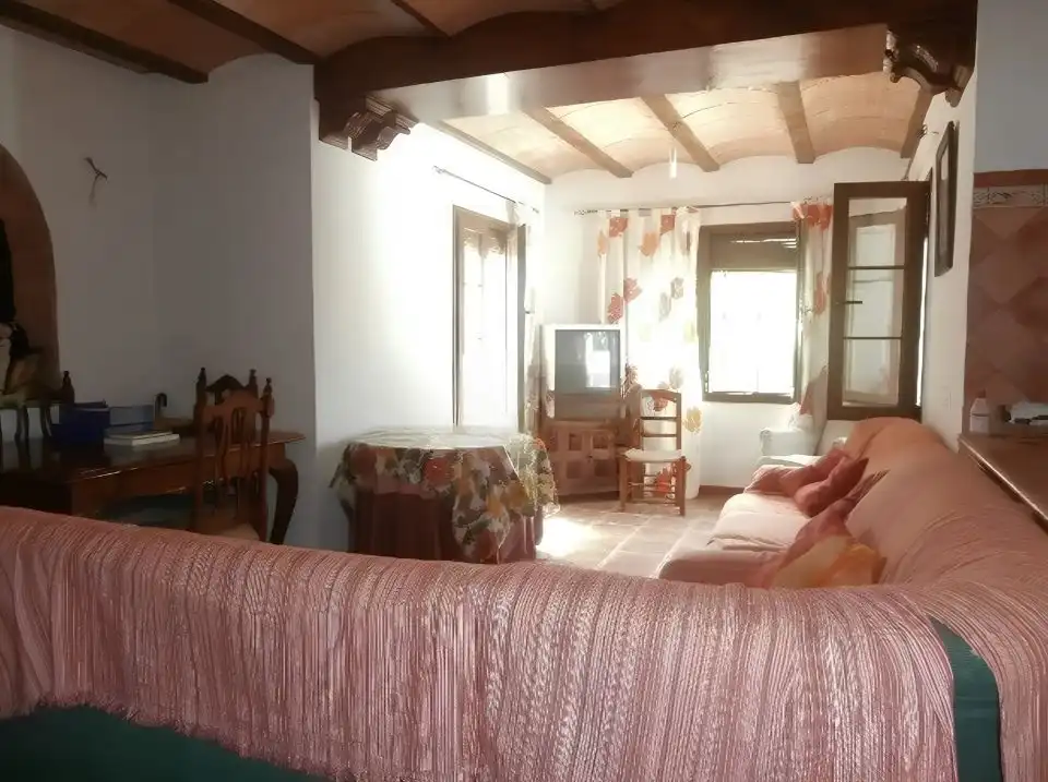 Sala de estar de Casa o chalet en venta en Ronda con Jardín privado, Terraza y Trastero