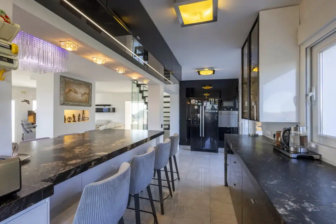 Kitchen of Flat for rent in Calpe / Calp  with Air Conditioner, Heating and Terrace