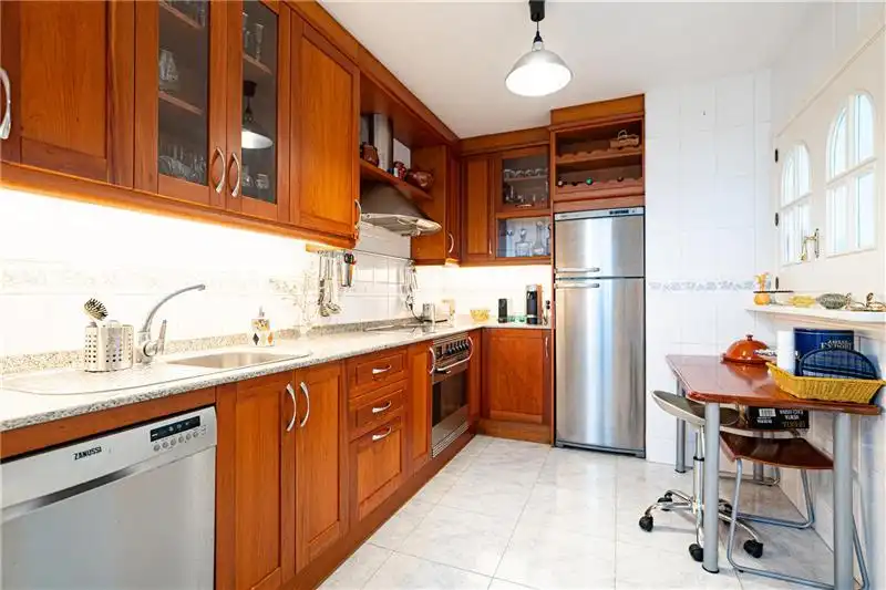 Küche von Maisonette zum Verkauf in  Palma de Mallorca mit Klimaanlage und Terrasse